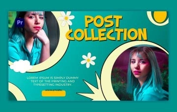 Post Collection Slideshow Premiere Pro Template