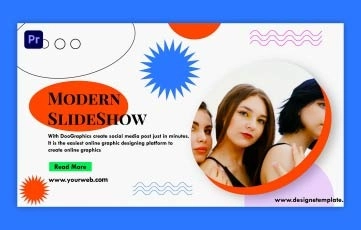 Modern Slideshow Premiere Pro Template