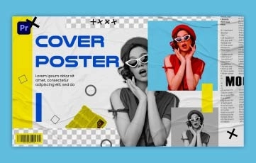 Fashion Poster Slideshow Premiere Pro Template