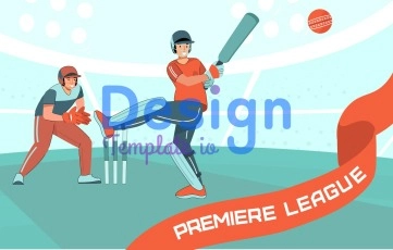 Top IPL Cricket Cartoon Animation Scene