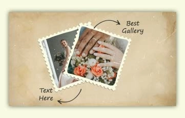 Vintage Gallery After Effects Slideshow Template