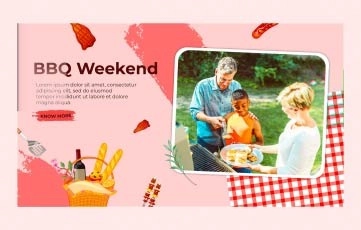 Realistic Family Party After Effects Slideshow Template