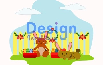 New Easter Character Animation Scene
