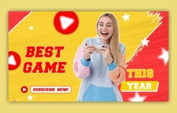 Energetic Game Opener After Effects Slideshow Template