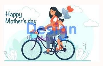 Mother Day Celebration Animation Scene