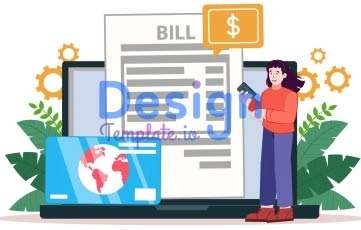 Online Payment Animation Scene