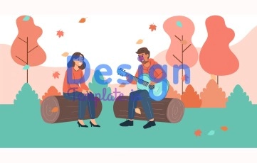 Autumn Animation Scene
