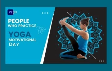 Yoga Premiere Pro Slideshow Template