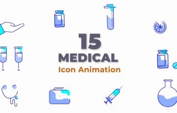 Medical Icons Premiere Pro Templates