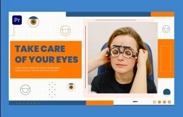 Minimal Ophthalmologist Slideshow Premiere Pro Templates