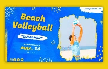 Beach Volleyball Premiere Pro Intro