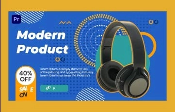 Headphone Slideshow Premiere Pro Template