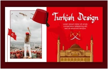Turkish Slideshow After Effects Template.