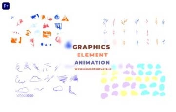Graphics Element Animation Scene Premiere Pro Templates