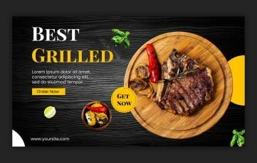Tasty Food After Effects Slideshow Template