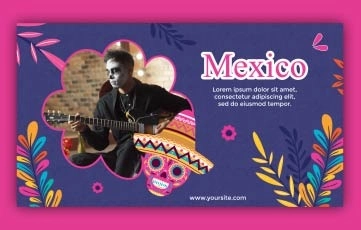 Mexico Slideshow After Effects Template.