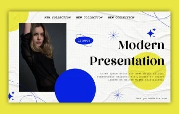 Modern Slideshow Presentation After Effects Template