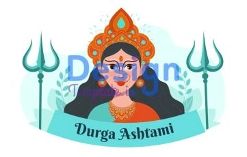 Durga Ashthmi Celebration Animation Scene