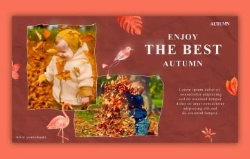 Autumn Sale Slideshow After Effects Template