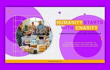 Social Activity And Charity After Effects Slideshow Template