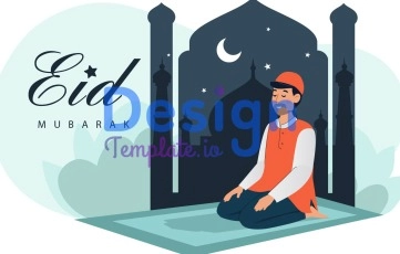Ramadan EID Animation Scene