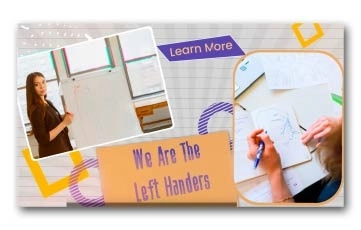 Left handers Day After Effects Slideshow Template