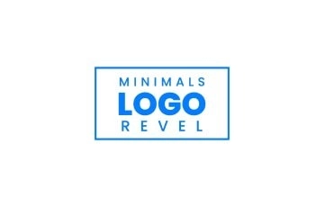 Minimal Blue Logo After Effects Template