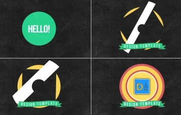 Retro Logo Reveal After Effects Templates 02
