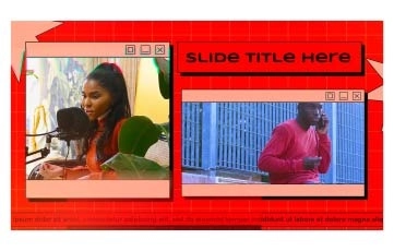 Radio & Television Slideshow After Effects Templates