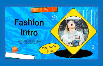 Modern Fashion Intro After Effects Template