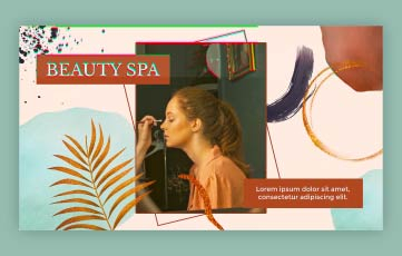 Abstract Paint Spa Intro After Effects Template