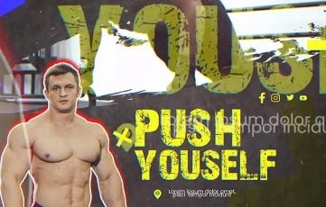 Fitness Slideshow After Effects Templates