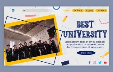 Education Slideshow After Effects Templates