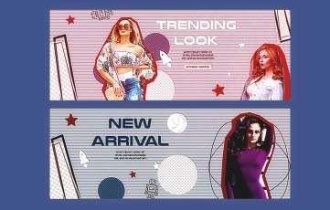 Fashion Facebook Cover After Effects Template