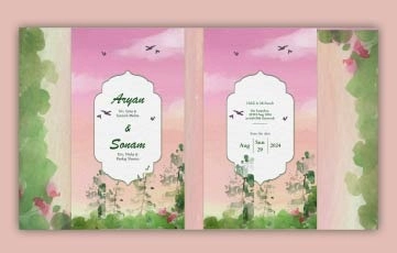Latest Wedding Invitation Instagram Story After Effects Template