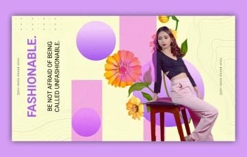 Fashion Modern Slideshow After Effects Template