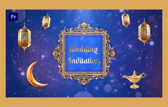 Create The Perfect Muslim Wedding Invitation Slideshow With Premiere Pro Template