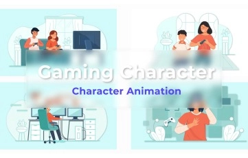 Gaming Character Animation Scene Pack