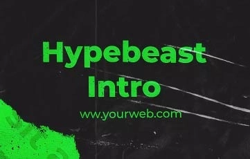Hypebeast Intro After Effects Template