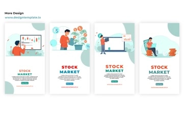 Stock Market Instagram Story After Effects Template