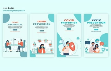 Covid Prevention Instagram Story After Effects Template