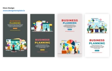 Business Planning Instagram Story After Effects Template