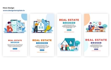 Real Estate Broker Instagram Story After Effects Template