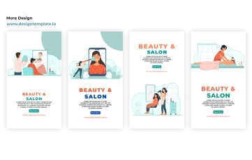 Beauty Salon Instagram Story After Effects Template