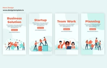 Team Work Instagram Story After Effects Template 2