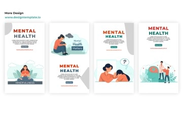 Mental Health Instagram Story After Effects Template
