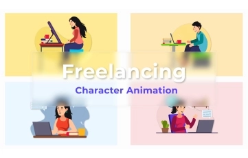 Freelancing Character Animation Scene Pack