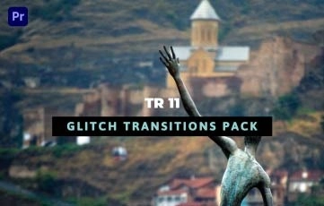 Sports Glitch Transitions Pack Premiere Pro Template