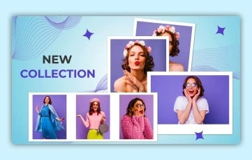 New Collection After Effects Slideshow Template