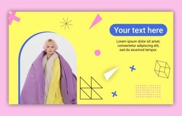 Bright Colorful Design Slideshow After Effects Template